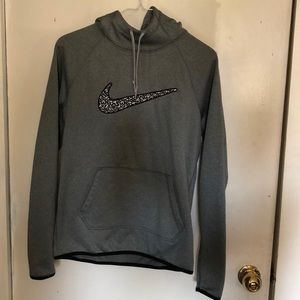 Nike sweatshirt.